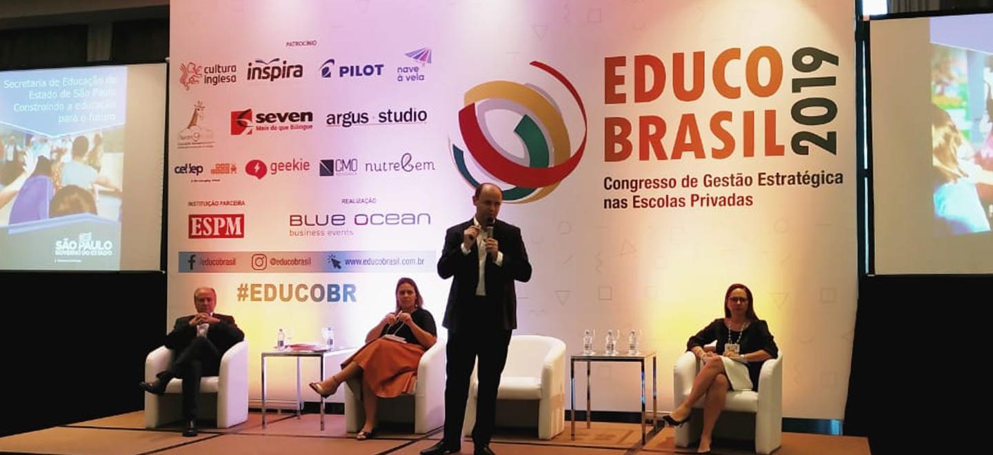 Secretário estadual de Educação de São Paulo no Educo Brasil 2019