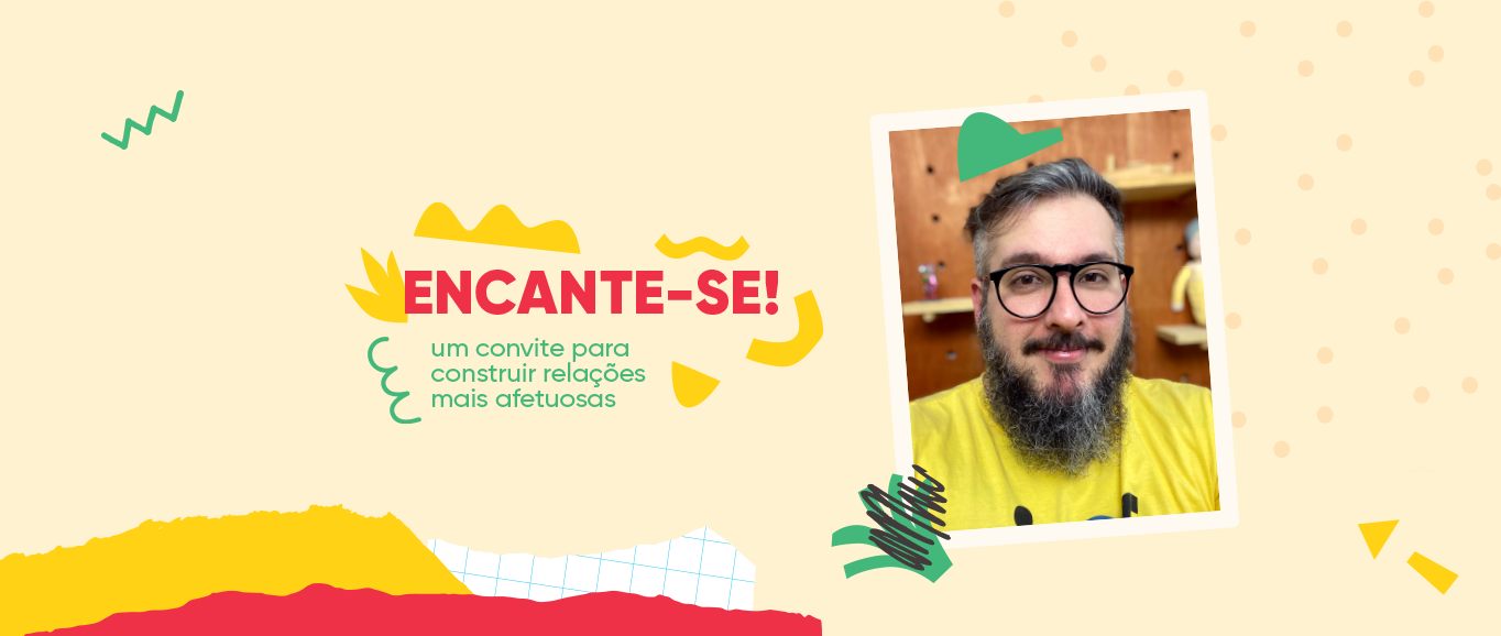 Thiago Queiroz, do Paizinho Vírgula, participa do Encante-se!, evento da Geekie.