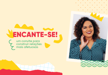 A educadora parental Elisama Santos participa do Encante-se!, evento da Geekie.