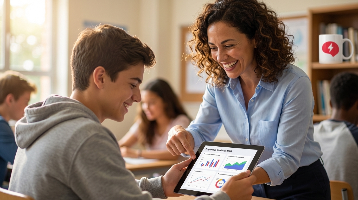 Preparação Vestibular 2026: Personalização e Dados