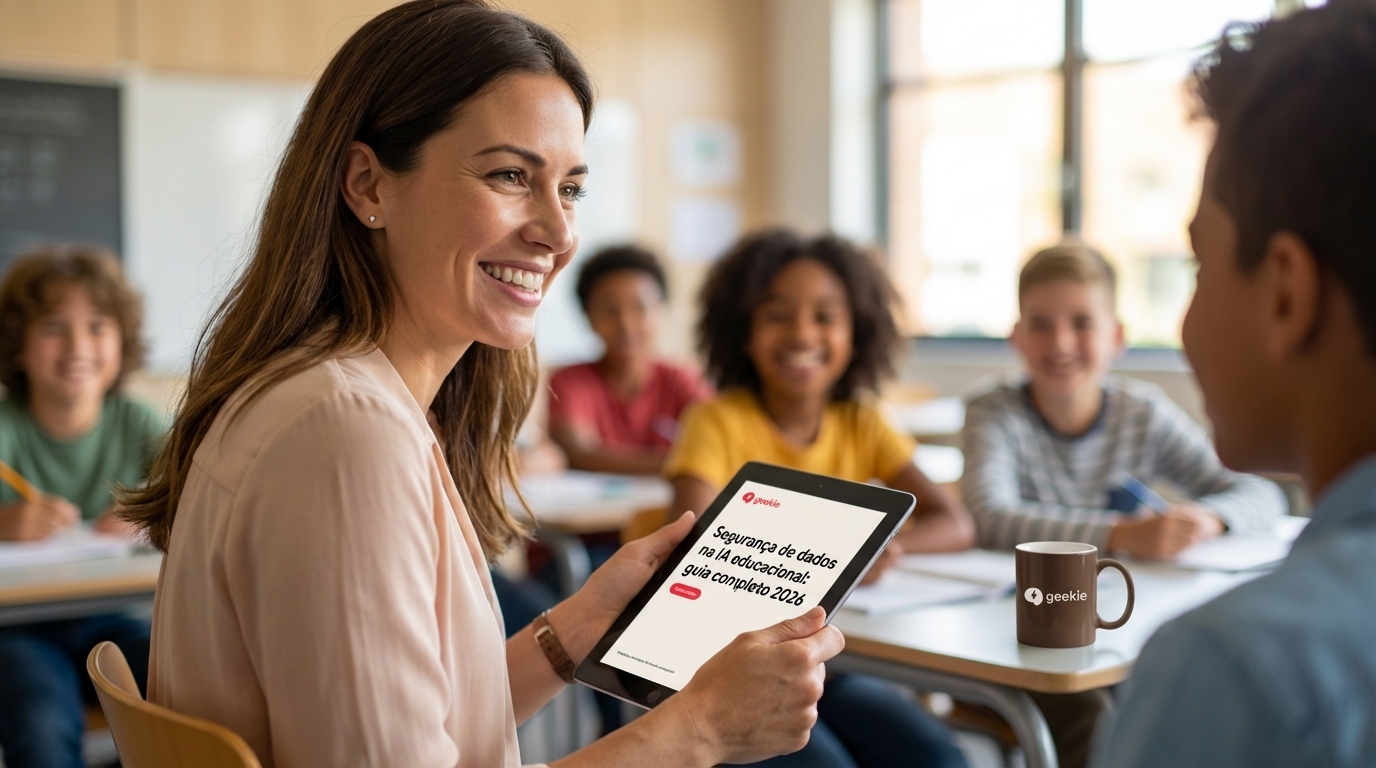Segurança de dados na IA educacional: guia completo 2026