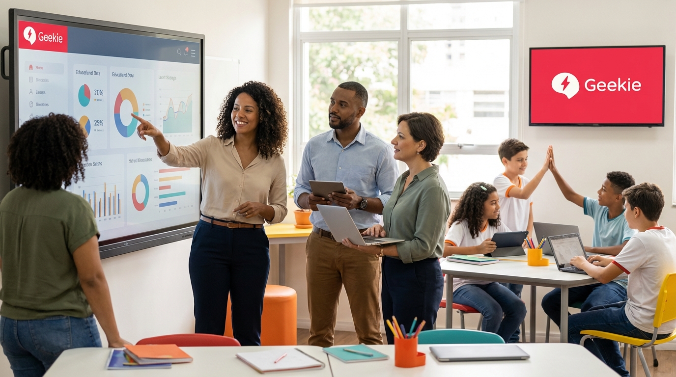 Formação docente com dados educacionais em 2026